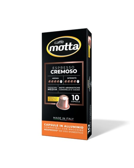 ESPRESSO CREMOSO IN CAPSULE