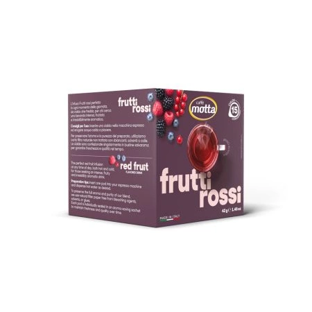 15 CIALDE INFUSO AI FRUTTI ROSSI