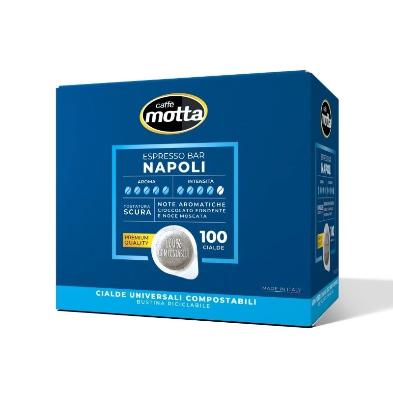 CAFFE' MOTTA CIALDE ESPR.BAR NAPOLI100PZ