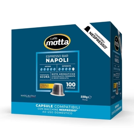 100 CAPSULE COMPATIBILI NESPRESSO® ESPRESSO NAPOLI