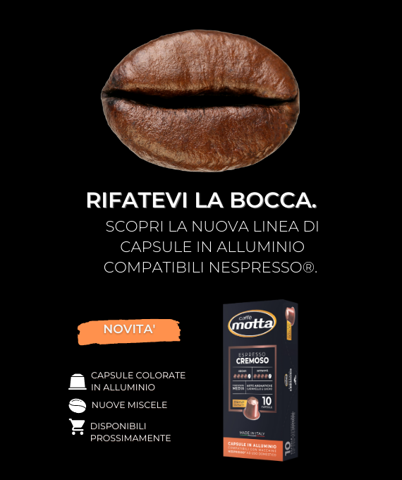 Caffè Motta, ripartenza premium